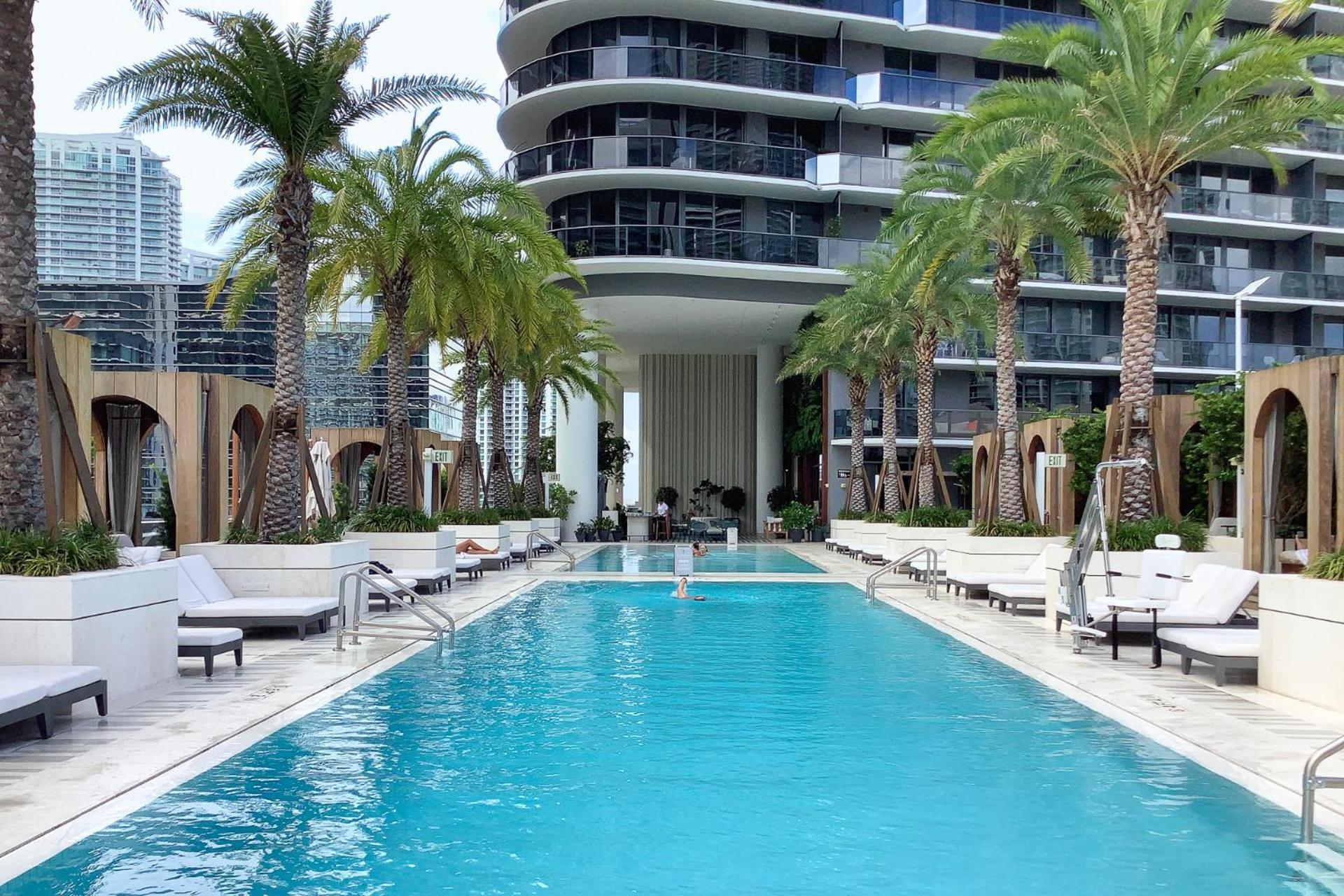 Wonderful King Suite With Pool At Sls Lux Brickell Miami Ngoại thất bức ảnh