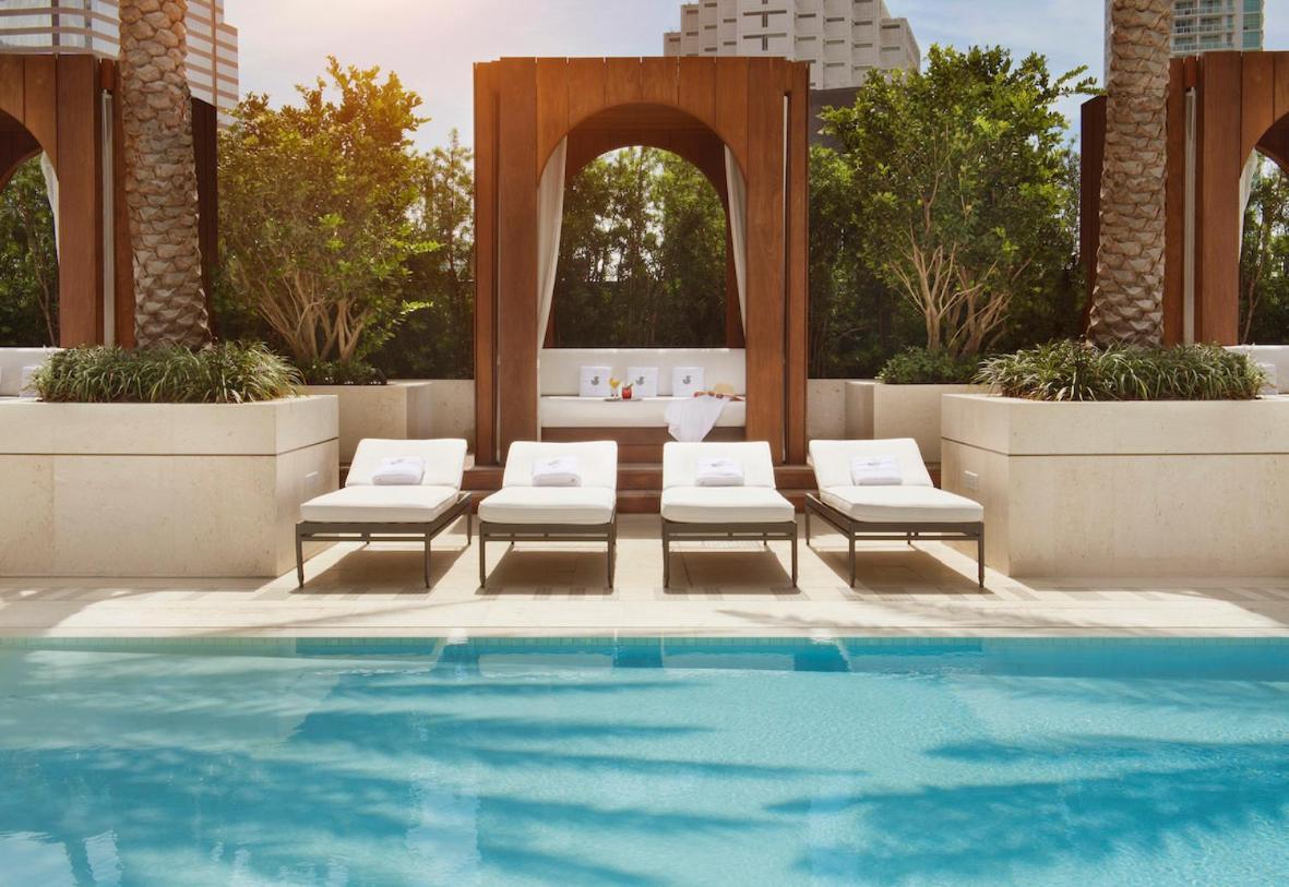 Wonderful King Suite With Pool At Sls Lux Brickell Miami Ngoại thất bức ảnh