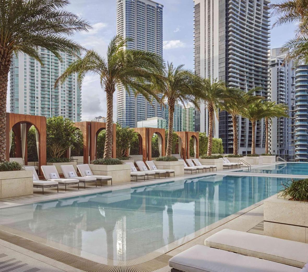 Wonderful King Suite With Pool At Sls Lux Brickell Miami Ngoại thất bức ảnh